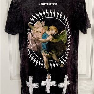 CIVIL REGIME Protector Tee Small Acid Wash